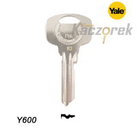 Mieszkaniowy 219 - klucz surowy mosiężny - Yale Y600